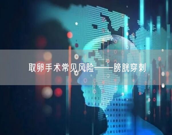 取卵手术常见风险——膀胱穿刺(图1)